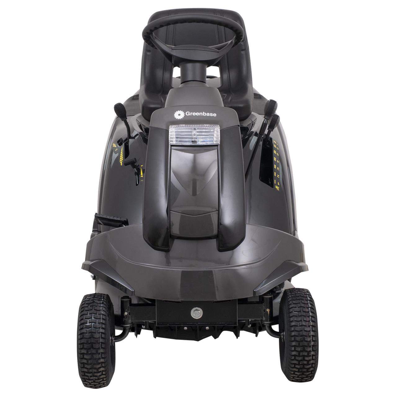 Heckauswerfer-Aufsitzmäher GB Trac 1072 H