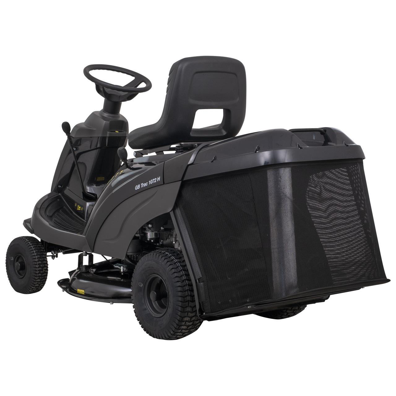 Heckauswerfer-Aufsitzmäher GB Trac 1072 H
