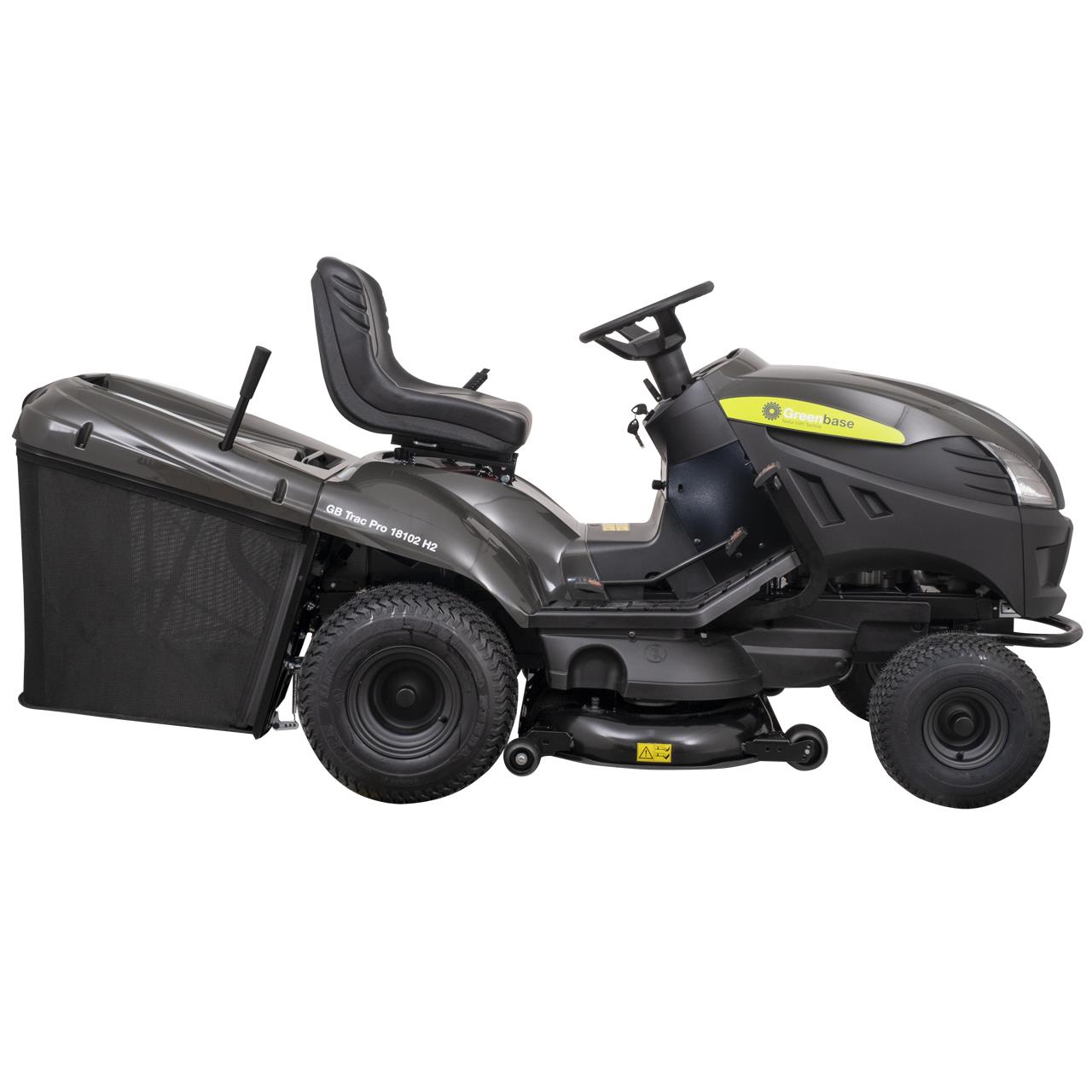 Heckauswerfer-Aufsitzmäher GB Trac Pro 18102 H2